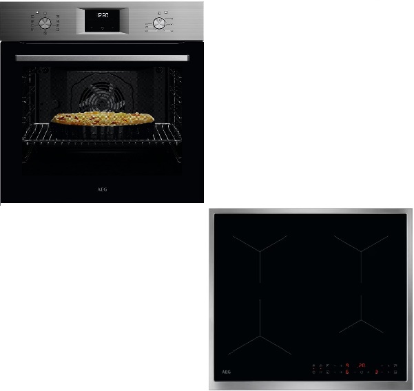 aeg oa5ab21sm+tn64ia00xb beépíthető sütő+főzőlap szett (09.04.szrk)
